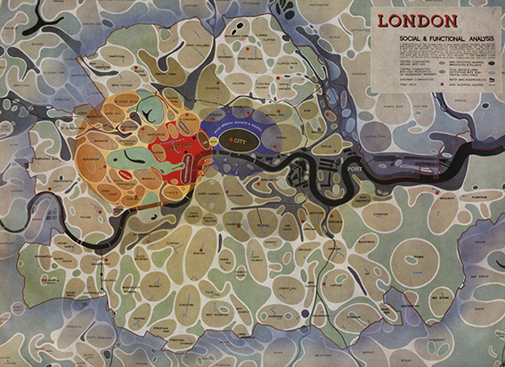 Abercrombie's London Map